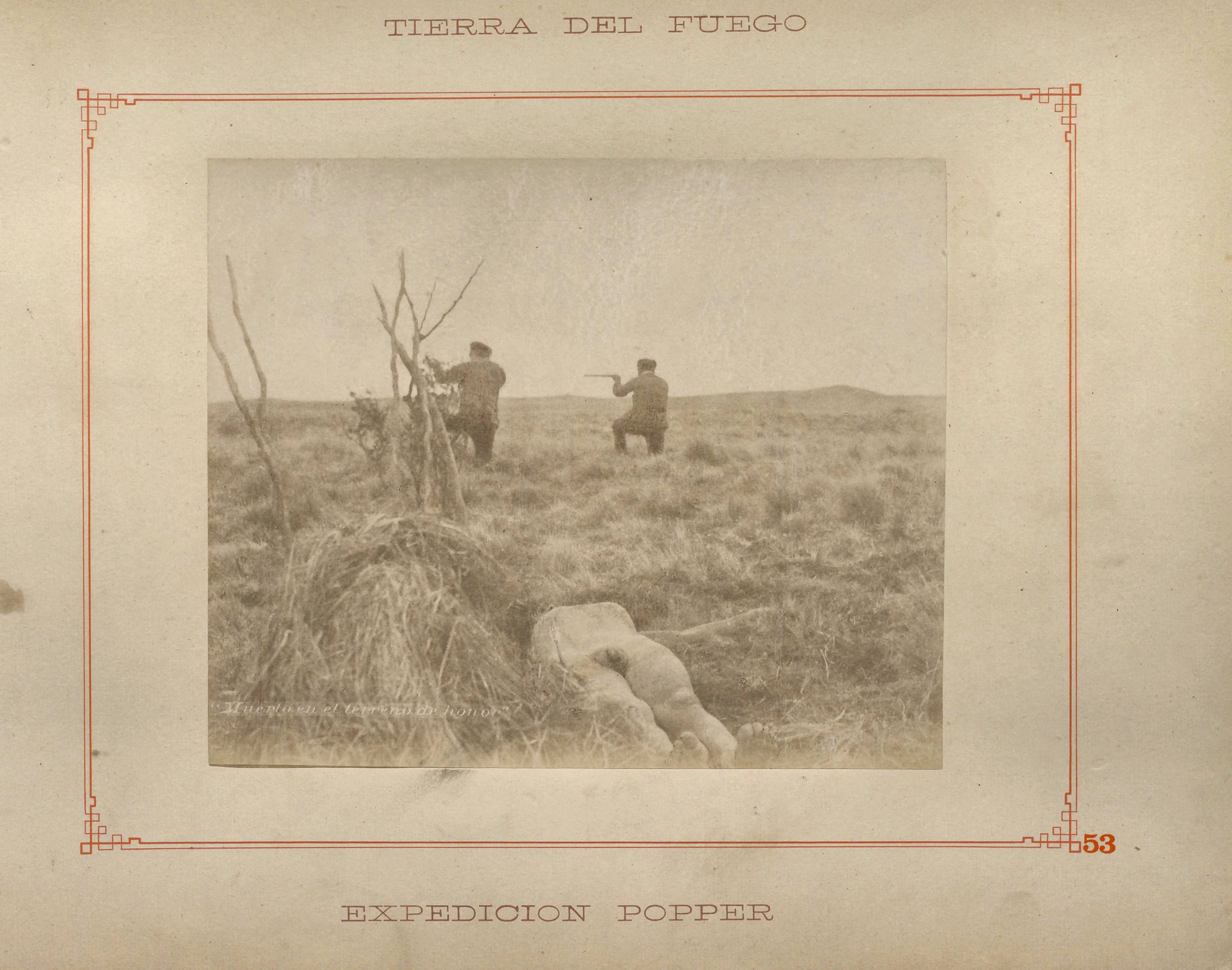 „Muerto en el terreno de honor” / „Un atleta fueguino”